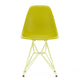 Vitra Eames Plastic Side Chair RE DSR Colours in Mustard RE / Citron — packshot, detail