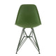 Vitra Eames Plastic Side Chair RE DSR Colours in Forest Green RE / Dark Green — packshot