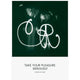 Vitra Eames Quotes Poster — Pleasure — packshot