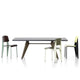 Vitra EM Dining Table HPL Laminate with Vitra Standard SP Chairs — studio