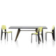 Vitra EM Dining Table HPL Laminate with Vitra Standard SP Chairs — studio