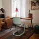 Vitra Evo-C Chair in Light Mint — lifestyle, home workspace