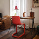 Vitra Evo-C Chair in Poppy Red — lifestyle, home workspace