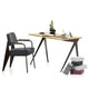 Vitra Fauteuil Direction — studio, with Vitra Compas Direction Desk
