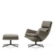 Vitra Grand Relax Lounge Chair with Ottoman — packshot