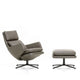 Vitra Grand Relax Lounge Chair with Ottoman — packshot