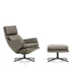 Vitra Grand Relax Lounge Chair & Ottoman — packshot