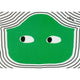 Vitra Eames Plastic Chair Postcard Green Armchair — packshot