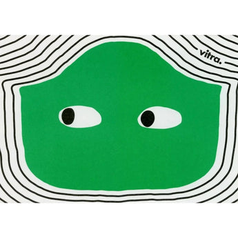 Vitra Eames Plastic Chair Postcard Green Armchair