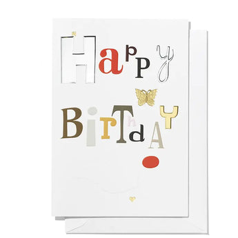 Vitra Happy Birthday Greeting Card Large