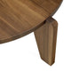 Vitra Guéridon Bas Coffee Table in American Walnut Oiled — packshot, detail