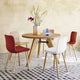Vitra HAL Soft Wood Chair — lifestyle, dining room, with Vitra HAL RE Wood Chair and Vitra Guéridon Table