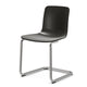 Vitra HAL RE Cantilever Chair in Deep Black — packshot