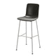  Vitra HAL RE Stool High in Deep Black — packshot