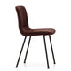 Vitra HAL Soft Tube Chair, basic dark base — packshot, detail