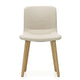 Vitra HAL Soft Wood Chair, natural oak base — packshot, detail