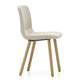 Vitra HAL Soft Wood Chair, natural oak base — packshot, detail