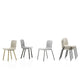 Vitra HAL Soft Wood Chair — studio, group