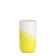 Vitra Herringbone Vessels Vase Ribbed in Yellow — packshot