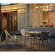 Vitra Landi Chair — lifestyle, with Vitra Davy Table