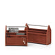 Vitra Locker Box Small in Brick RE — studio, with Vitra Locker Box