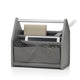 Vitra Locker Box Small in Dark Grey RE — packshot, detail