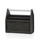 Vitra Locker Box Small in Deep Black RE — packshot