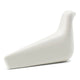 Vitra L'Oiseau Ceramic in Ivory Matt — packshot, detail