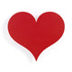 Vitra Metal Wall Relief Little Heart Red — packshot