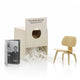 Vitra Miniature LCW — packshot, with packaging