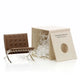 Vitra Miniature MR 90 Barcelona — packshot, with packaging