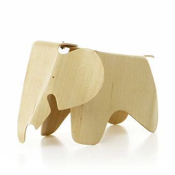Vitra Miniature Plywood Elephant Natural Veneer Miniature Collection