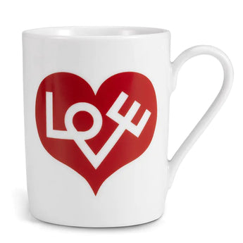 Vitra Love Heart Mug Crimson