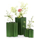 Vitra Nuage Vase Small, Medium and Large in Ivy — packshot, with flowers