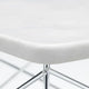 Vitra Eames LTR Occasional Table in Marble / Chrome — packshot, detail