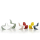 Vitra Panton Junior Chair — group, colourways