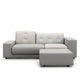 Vitra Polder Ottoman — studio, with Vitra Polder Compact Sofa