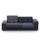 Vitra Polder Compact Sofa in The Antarctic Blues — packshot