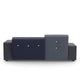 Vitra Polder Compact Sofa in The Antarctic Blues — packshot, detail