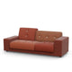 Vitra Polder Compact Sofa in The Earth Reds — packshot, detail