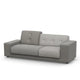 Vitra Polder Compact Sofa in The Pebble Greys — packshot, detail