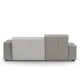 Vitra Polder Compact Sofa in The Pebble Greys — packshot, detail
