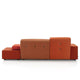 Vitra Polder Sofa in The Earth Reds — packshot, detail