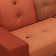 Vitra Polder Compact Sofa in The Earth Reds — packshot, detail