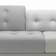 Vitra Polder Compact Sofa in The Pebble Greys — packshot, detail