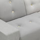 Vitra Polder Compact Sofa in The Pebble Greys — packshot, detail