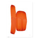 Vitra Design Museum Poster Bouroullec Orange 50×67.5cm — packshot