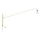Vitra Potence Wall Light in Prouvé Blanc Colombe Ecru — packshot, light off