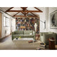 Vitra Potence Wall Light in Deep Black — lifestyle, living room