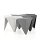 Vitra Prismatic Table — studio, group, Dark Grey, Grey and Light Grey